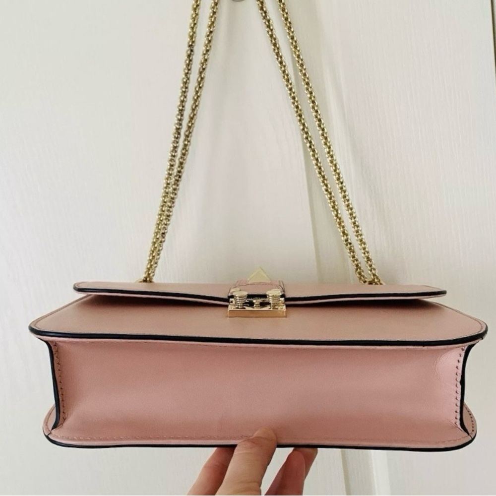 VALENTINO ROCKSTUD GLAM LOCK FLAP BAG - Picture 7 of 12